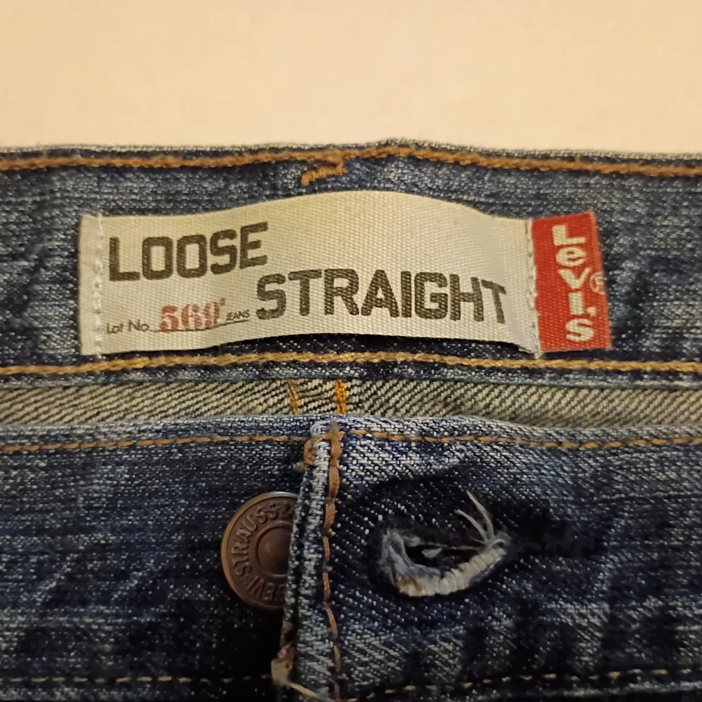 Levis Men's Jeans 569 Loose Straight Sz‎ 40W 32L